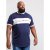 D555 Cullen T-shirt Navy - T-shirts - Stora T-shirts - 2XL-14XL