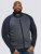 D555 Tanner Sweater Navy - Tröjor & Hoodies - Stora hoodies - 2XL-8XL