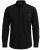 Motley Denim Lisbon Long Sleeve Shirt Black - Skjortor - Stora skjortor - 2XL-8XL