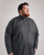 Motley Denim Lisbon Long Sleeve Shirt Charcoal - Skjortor - Stora skjortor - 2XL-8XL