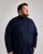 Motley Denim Lisbon Long Sleeve Shirt Navy - Skjortor - Stora skjortor - 2XL-8XL