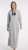 Nora Mikken MARI Maxi Hoodie Dress Grey - Tröjor & hoodies - 
