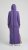 Nora Mikken MARI Maxi Hoodie Dress Purple - Tröjor & hoodies - 