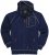 Adamo Michael Hoodie with Zipper Navy - Tröjor & hoodies - Stora hoodies & tröjor - 2XL-14XL
