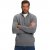JP1880 Sweater Quarter Zipper Grey - Tröjor & Hoodies - Stora hoodies & tröjor - 2XL-14XL