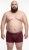 20 Nodi 979 Boxerkalsonger 3-pack Vinröd/Grå/Mörkblå - Boxershorts - Boxershorts för herrar i stora storlekar