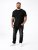 D555 Smartly T-shirt med rund hals Svart 5-pack - T-shirts - Stora T-shirts - 2XL-14XL