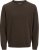 Jack & Jones BASIC Knitted Sweater Brown - Tröjor & Hoodies - Stora hoodies & tröjor - 2XL-14XL