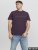 Jack & Jones STAR T-Shirt Purple - T-shirts - Stora T-shirts - 2XL-14XL