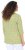 Ulla Popken Flower Print 3/4 Sleeve A-Line Tee Lime - Tryckta T-shirts för dam i stora storlekar - 
