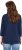 Ulla Popken Queens 3/4 Sleeve Graphic Tee Ink Blue - Tryckta T-shirts för dam i stora storlekar - 