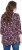 Ulla Popken Asymmetric Cowboy Boot Print Tee Dark Ruby - Tryckta T-shirts för dam i stora storlekar - 