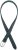 Ulla Popken Woven Leather Belt Green - Plus size-bälten för dam - 