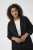 Kaffe Curve Pheolo 3/4 Sleeve Blazer Black Deep - Kavajer - 