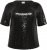 Kaffe Curve Mirana Sequin Blouse Black - Blusar - 