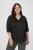 Kaffe Curve Ada Blouse Black - Blusar - 