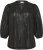 Kaffe Curve Luisa Blouse Black Deep - Blusar - 