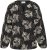 Kaffe Curve Kimmie Blouse Black Chalk Embroidery - Blusar - 