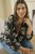 Kaffe Curve Kimmie Blouse Black Chalk Embroidery - Blusar - 