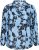 Kaffe Curve Sasja Långärmad blus Blue Snake Flower - Blusar & tunikor - 
