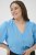Kaffe Curve Gabby Blouse Azure Blue - Blusar - 