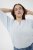 Kaffe Curve Penelopia Blouse Nantucket Breeze Blue - Blusar - 