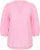 Kaffe Curve Penelopia Blouse Pink Frosting - Blusar - 