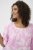 Kaffe Curve Marla Blouse Pink Frosting Chalk Leaf - Blusar - 