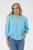 Kaffe Curve Thea Blouse Aquarius Blue - Blusar & tunikor - 