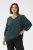 Kaffe Curve Pippi Blouse 3/4 Sleeve Magical Forest Green - Blusar & tunikor - 