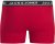 Jack & Jones Hector Solid Trunks 3-Pack Navy/Red/Grey - Boxershorts - Boxershorts för herrar i stora storlekar