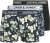 Jack & Jones Acray Flower Boxers 3-Pack Black/Navy - Underkläder & badkläder - Stora underkläder för män
