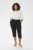 Kaffe Curve Jenna Capri Pants Black - Byxor - 