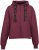 Nora Mikken GERTRUD Cropped Hoodie Burgundy - Tröjor & hoodies - 