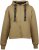 Nora Mikken GERTRUD Cropped Hoodie Camel - DAMKLÄDER XS-XXL - 