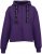 Nora Mikken GERTRUD Cropped Hoodie Purple - DAMKLÄDER XS-XXL - 