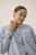 Kaffe Curve Ninna Casual Jacket Light Blue Washed - Jackor - 