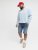 Jack & Jones Rick Original Regular Fit Shorts Blue - Shorts - Stora shorts W40-W60