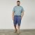 North Latitude 61333 Jog Denim-shorts Indigoblå - Shorts - Stora shorts W40-W60