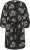 Kaffe Curve Kimmie Dress Black Chalk Embroidery - Midiklänningar - 