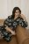 Kaffe Curve Kimmie Dress Black Chalk Embroidery - Midiklänningar - 