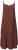Kaffe Curve Emilia Dress Henna Brown - Maxiklänningar - 