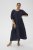 Kaffe Curve Thea Dress Midnight Marine - Maxiklänningar - 