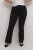 Kaffe Curve Jenna Leggings med Utsvängda Ben Svart - Jeans & Byxor i Stora Storlekar – Plus Size - 