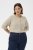 Kaffe Curve Emilia Cardigan Feather Grey Melange - Koftor - 