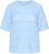 Kaffe Curve Minia Pullover Powder Blue Melange - Stickade tröjor - 