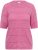 Kaffe Curve Minia Pullover Pink Power Melange - Stickade tröjor - 