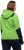 Ulla Popken Contrast Inserts Sweater Knit Hoodie Light Green - Collegetröjor & hoodies - 