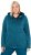 Ulla Popken Sweater Knit Fleece Hoodie Dark Petrol - Collegetröjor & hoodies - 