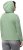 Ulla Popken Drawstring Hem Zip-Up Hoodie Light Green - Collegetröjor & hoodies - 